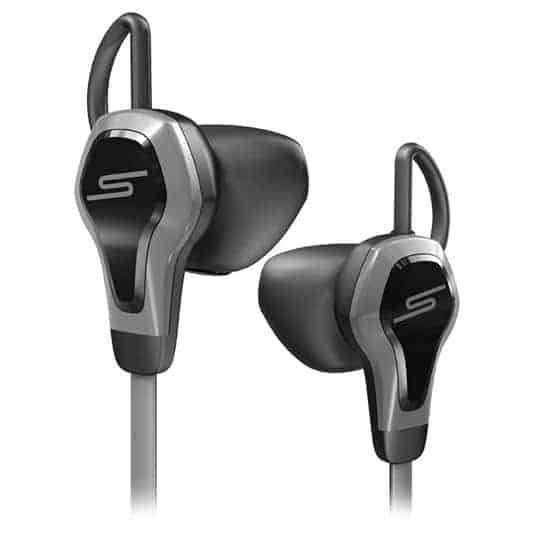 SMS Audio Bio Sport Earbud with Heart Monitor Sweat-Water Resistant iOS-Android-Apps